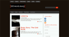 Desktop Screenshot of 100wordstory.org